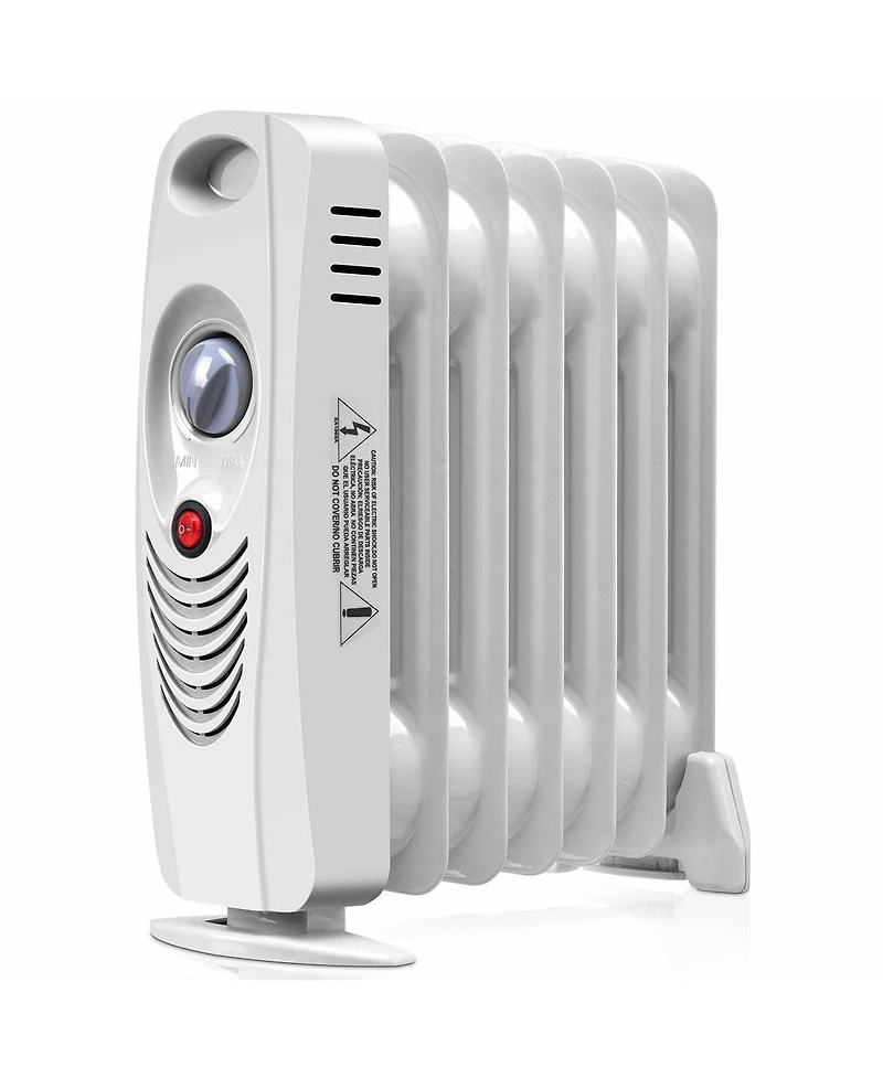Gymax 700W Oil Filled Space Heater Radiator w/ Adjustable Thermostat Home Office