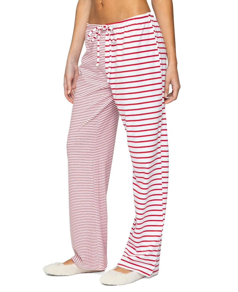 Edikted Women's Laken Mixed Striped Pants