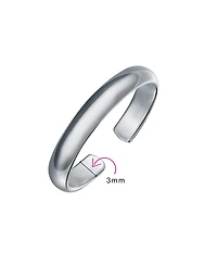 Bling Jewelry Plain Polished Midi Toe Ring or Pinky Ring 925 Silver Sterling Adjustable