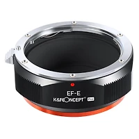 K&F Concept K&F Concept Kf M12105 High-precision Lens Adapter Ring, Matte Paint, Orange Secondary Oxide, Eos-nex Pro