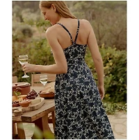 Pact Women's Fit & Flare Midi Dress