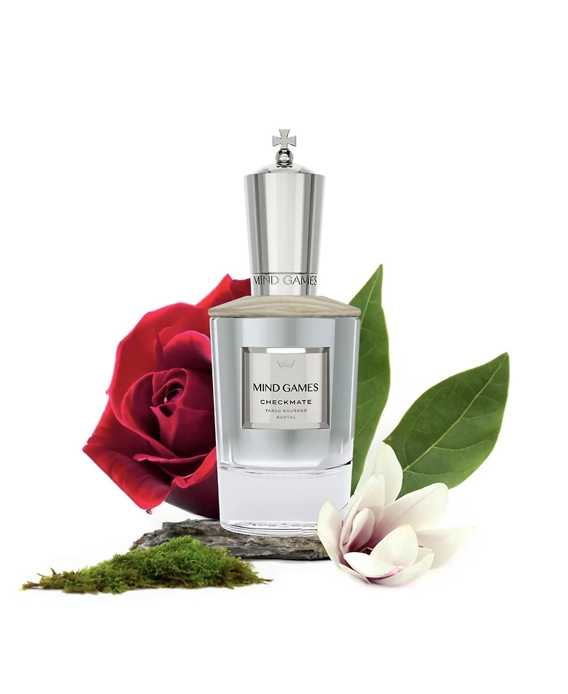 Mind Games Checkmate - Luxury Perfume with Notes of Champagne, Magnolia & Patchouli Leaves - Elegant Extrait de Parfum for Women & Men