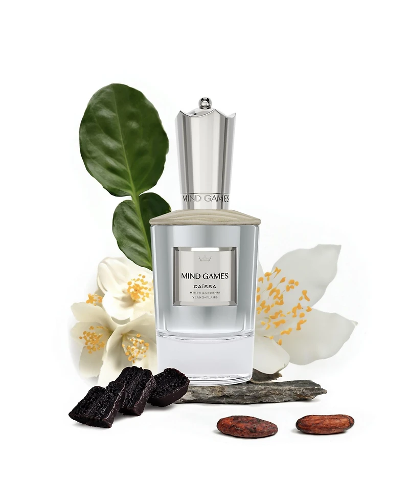 Mind Games Caissa - Luxury Perfume with Notes of Black Licorice, White Gardenia & Musk - Elegant Extrait de Parfum for Women & Men
