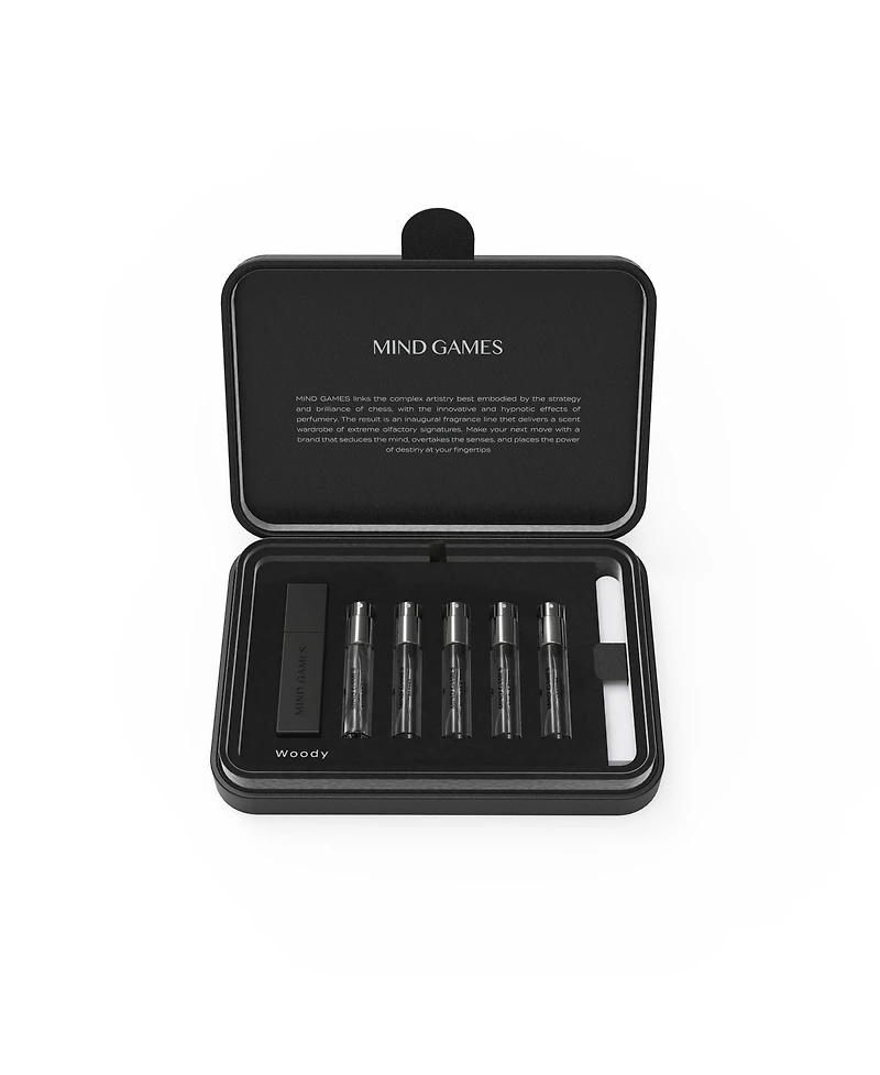 Mind Games Woody Discovery Set - Designer Perfume Set for Women & Men