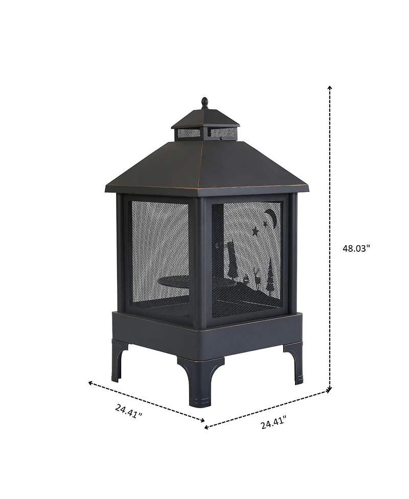 Mondawe Outdoor Heating Furnace For Backyard Fire Pit
