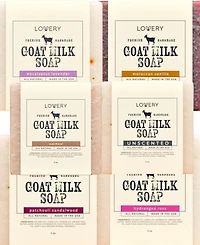 Lovery 6-Pc. Goat Milk Soap Bars Set