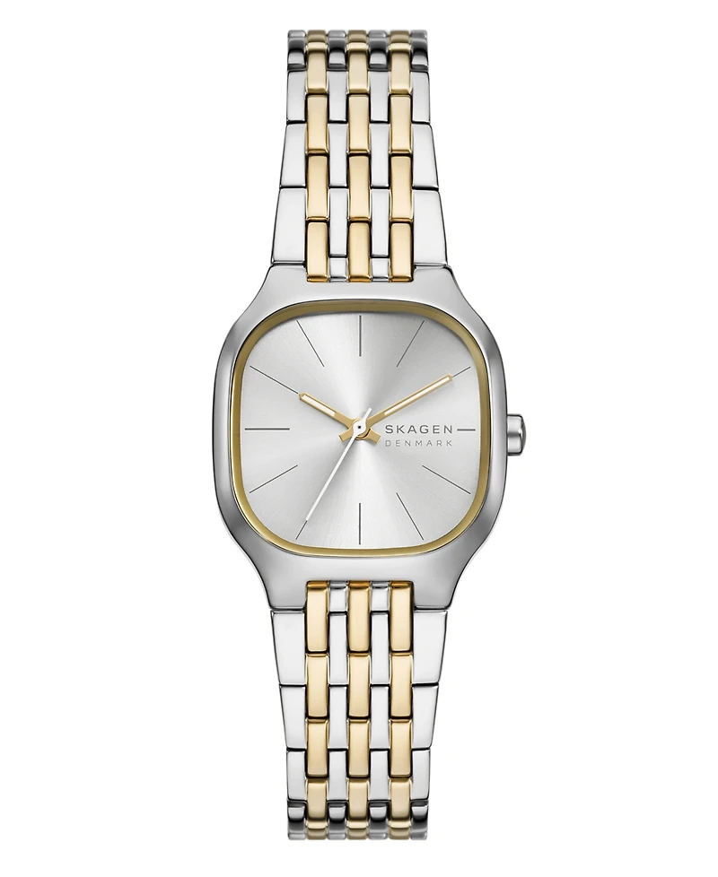 Skagen Women's Mellem Lille Quartz Three-Hand Two-Tone Stainless Steel Watch, 28mm