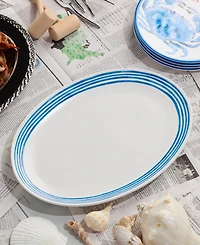 Certified International Dockside Oval Platter