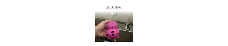 Hedgehog with tennis ball Dog Toy