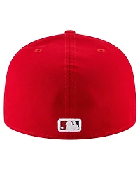 New Era Men's Red Washington Nationals 20th Anniversary 59FIFTY Fitted Hat