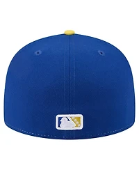 New Era Men's Blue Aberdeen IronBirds Copa de la Diversion 59FIFTY Fitted Hat