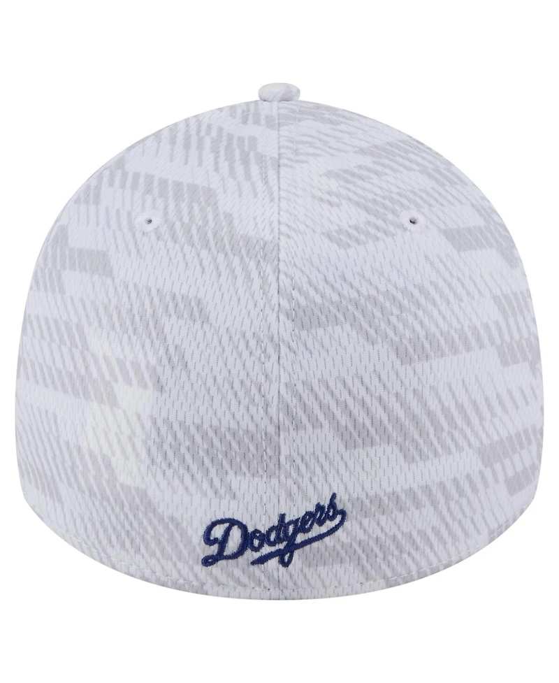 New Era Men's White Los Angeles Dodgers Graded 39THIRTY Flex Hat