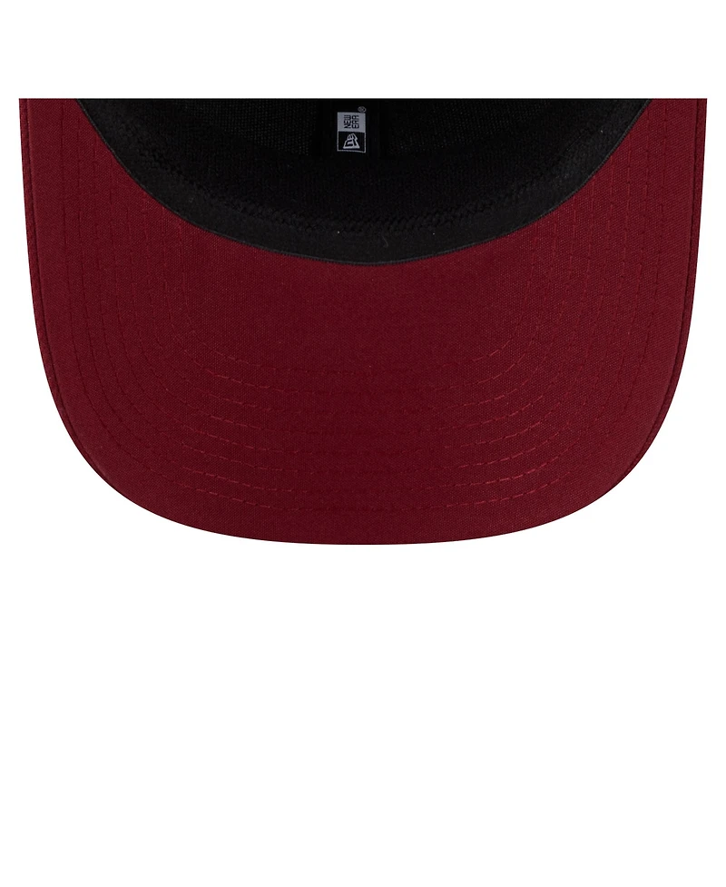 New Era Men's Cardinal Arkansas Razorbacks Game Day Multi-Rope 9SEVENTY Stretch-Snap Hat