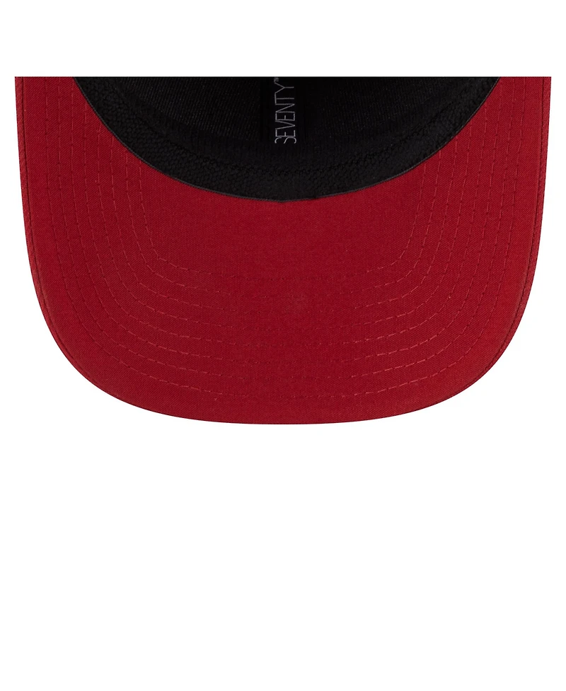 New Era Men's Crimson Indiana Hoosiers Game Day Multi-Rope 9SEVENTY Stretch-Snap Hat