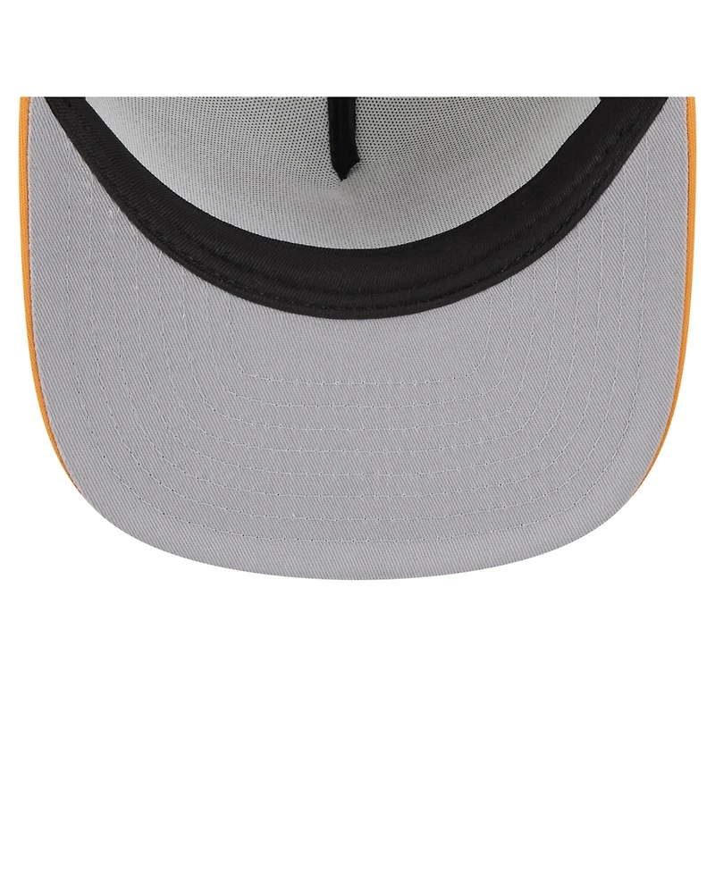 New Era Men's White/Gold San Diego Padres Retro Script Trucker 9FIFTY Snapback Hat
