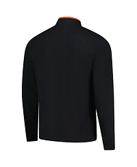 Nike Men's Black Oregon State Beavers Coaches Courtside Basketball Victory Performance Quarter-Zip Top