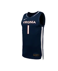 Nike Men's Navy Virginia Cavaliers Replica Basketball Jersey