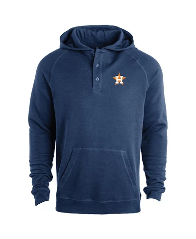 Dunbrooke Men's Navy Houston Astros Montana Lightweight Raglan Pullover Hoodie