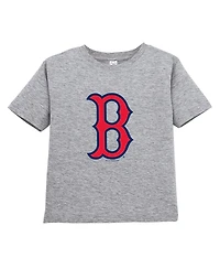 Soft as a Grape Toddler Red/Gray Boston Red Sox Cooperstown Collection T-Shirt, Set of 2