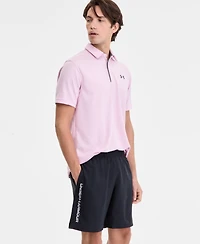 Under Armour Men's Moisture-Wicking Logo-Print 8-1/4" Tech Shorts