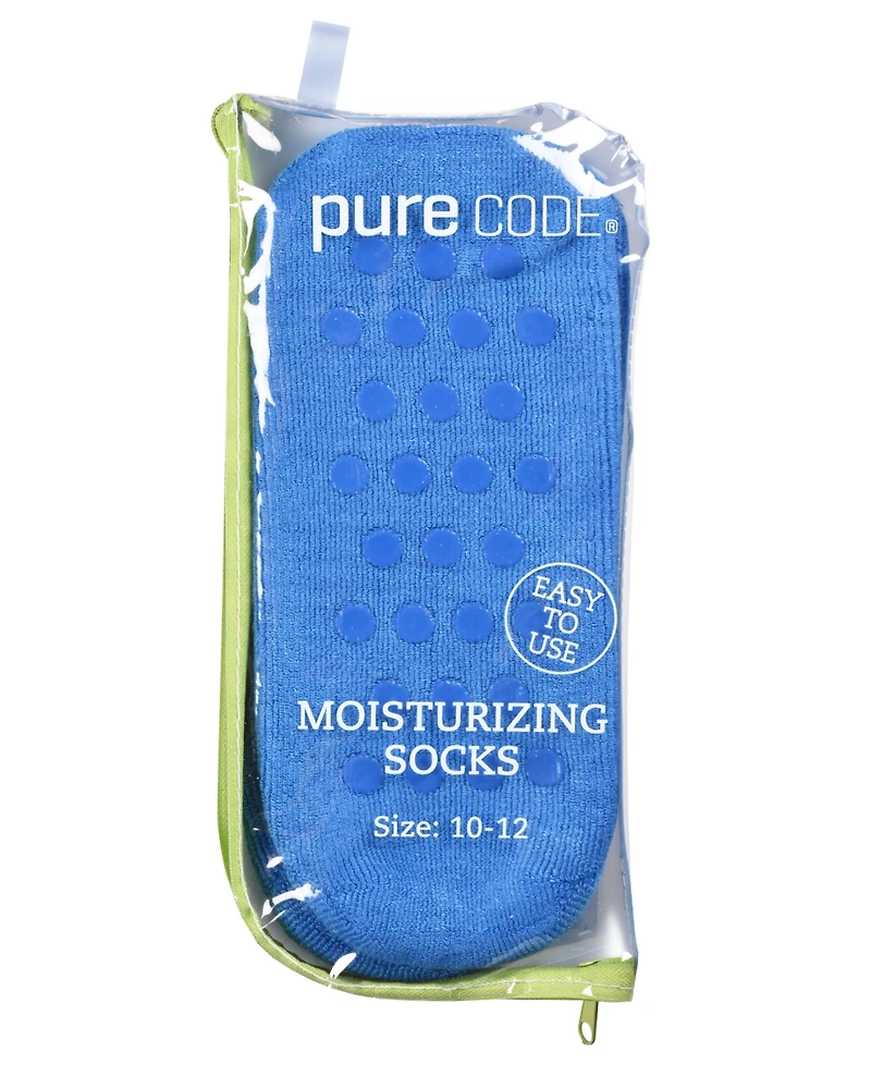 Purecode Men's 3-Pc. Moisturizing Gel Set, Gloves L-xl, Socks 10-12