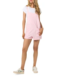O'Neill Juniors' Summerlin Cotton and Linen Sleeveless Romper