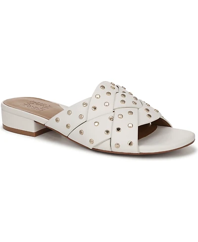 Naturalizer Women's Morena Studded Block Heel Slide Sandals