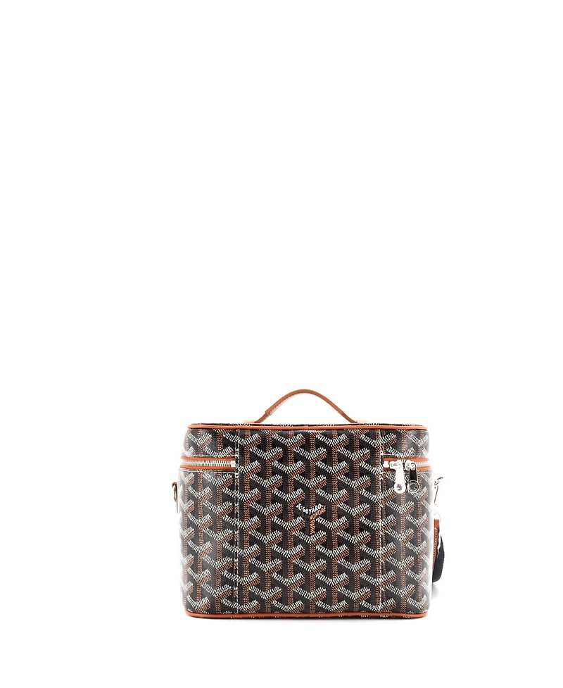 Pre-Owned Goyard Muse Vanity Case Coated Canvas