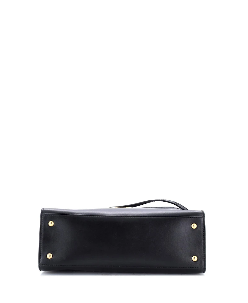 Pre-Owned Salvatore Ferragamo Medium Thalia Top Handle Flap Bag Leather