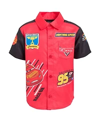 Cars Baby Boys Disney Toy Story Mickey Mouse Nightmare Before Christmas Button Down Shirt