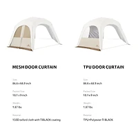 Naturehike Cloud Boundar Tent Door Curtain, Sun Shelter Accessory, Windproof & Privacy Screen for Camping Canopy Tent