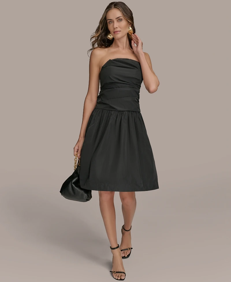 Donna Karan New York Women's Strapless A-Line Dress