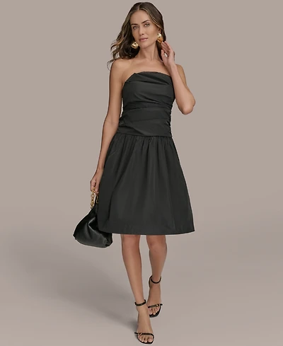 Donna Karan New York Women's Strapless A-Line Dress