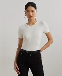 Lauren Ralph Stretch Knit T-Shirt, Regular & Petite