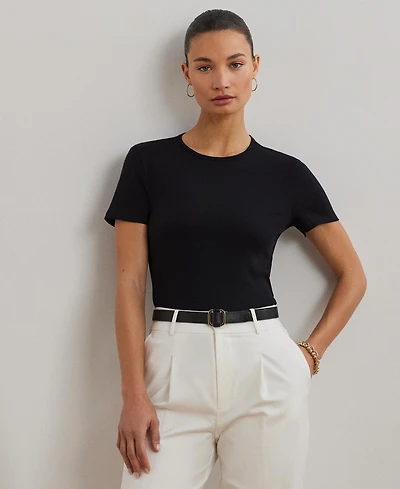 Lauren Ralph Stretch Knit T-Shirt, Regular & Petite