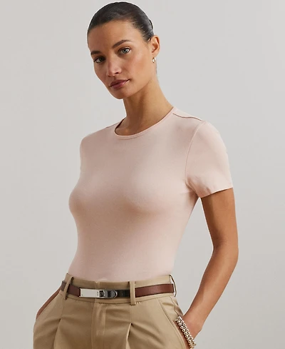 Lauren Ralph Stretch Knit T-Shirt, Regular & Petite