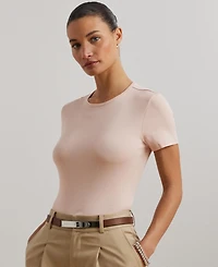 Lauren Ralph Stretch Knit T-Shirt, Regular & Petite