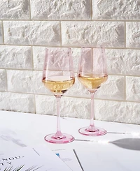 The Wine Savant Contemporary Wine Glasses, Set of 2