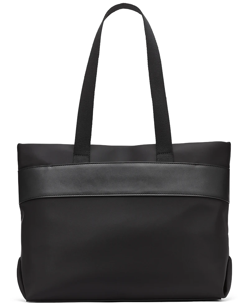 Calvin Klein Elora Nylon Top Zipper Tote Bag