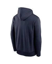 Jordan Men's Navy North Carolina Tar Heels Primetime Endzone Performance Pullover Hoodie