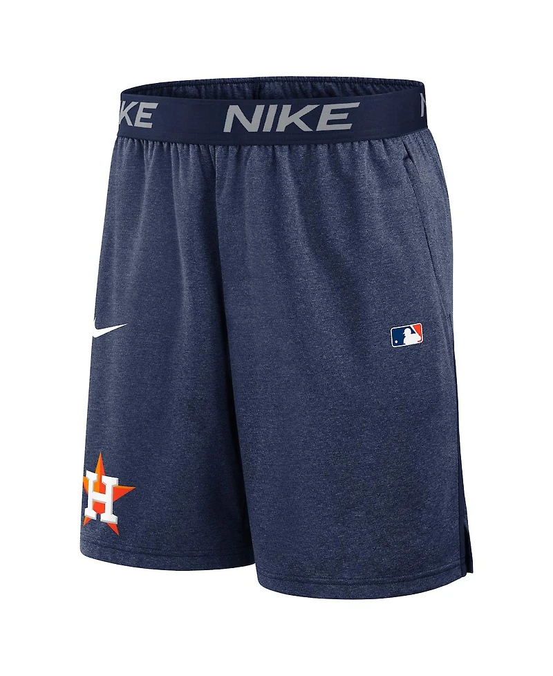 Nike Men's Navy Houston Astros Authentic Collection Performance Knit Shorts