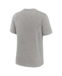 Nike Men's Heather Gray Houston Astros Cooperstown Collection Retro Tri-Blend T-Shirt