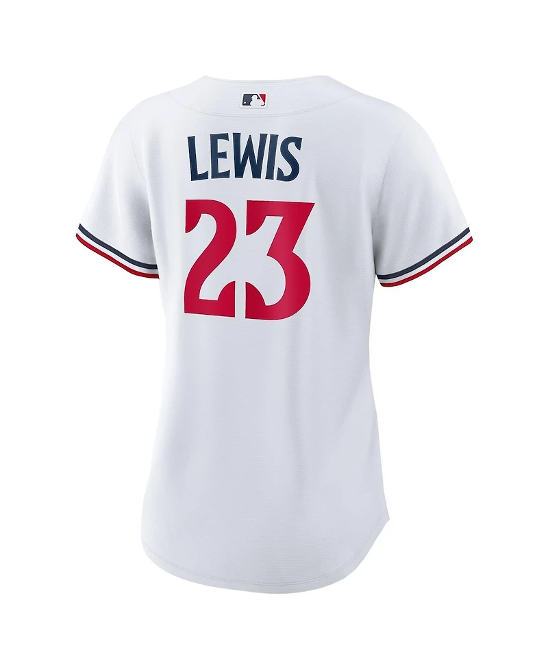 Nike Women's Royce Lewis White Minnesota Twins Home Replica Jersey