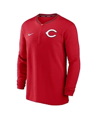 Nike Men's Red Cincinnati Reds Authentic Collection Performance Half-Zip Top
