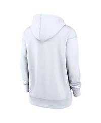 Nike Women's White San Diego Padres Authentic Collection City Connect Performance Pullover Hoodie