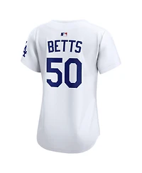 Nike Women's Mookie Betts White Los Angeles Dodgers Home Limited Player Jersey