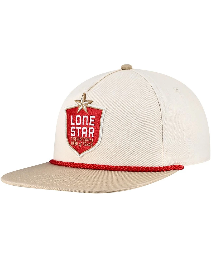 Lids Men's Cream Lone Star Adjustable Golfer Hat