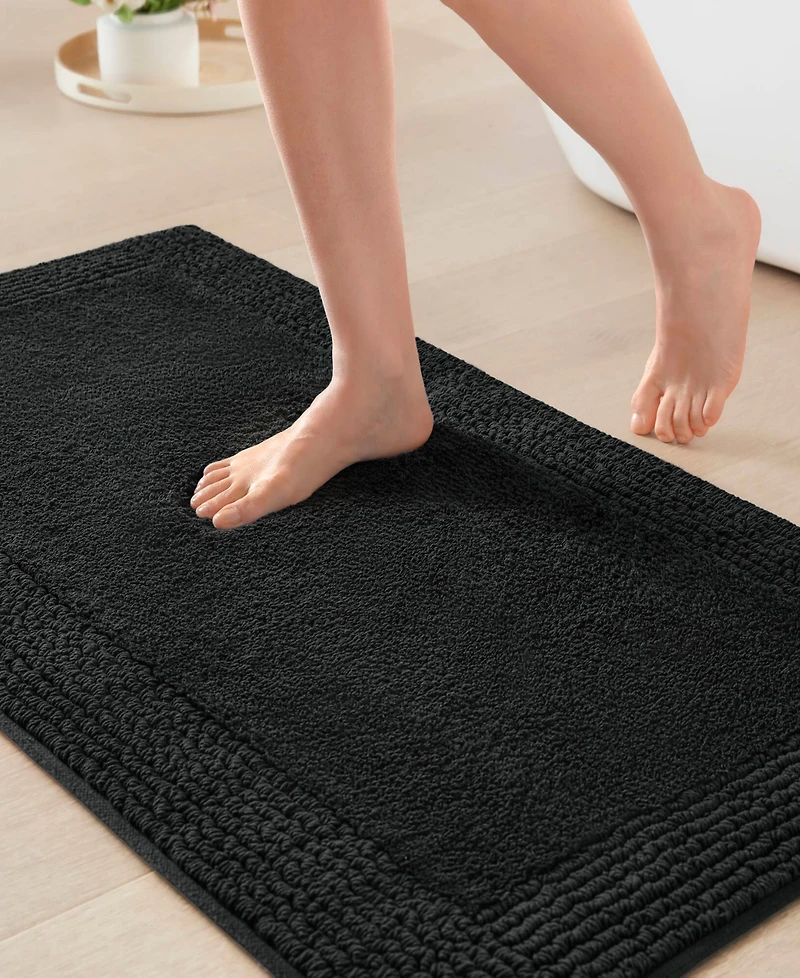 Madison Park Signature Splendor Reversible Tufted Cotton Bath Rug