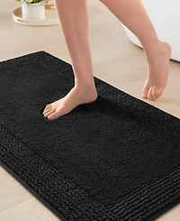 Madison Park Signature Splendor Reversible Tufted Cotton Bath Rug