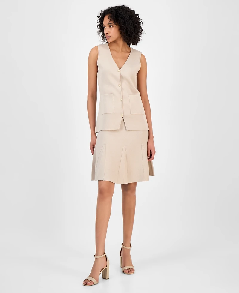 Tahari Asl Women's Sweater Vest